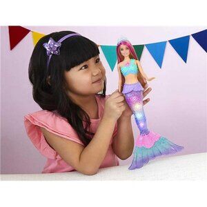 Light-Up Mermaid Doll with Water-Activated Twinkle Tail
